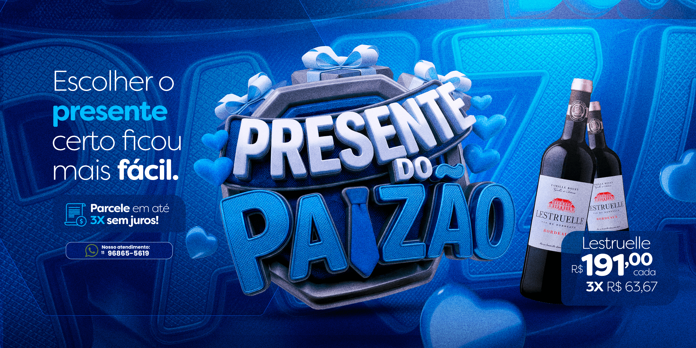banner dia dos pais