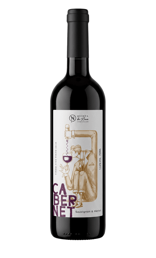 Vinho Fino Tinto Seco Cabernet Sauvignon e Merlot