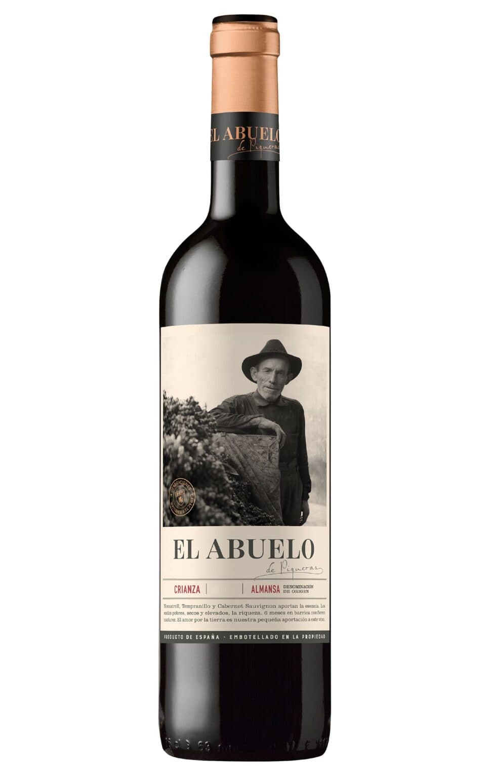 vinho Fino Tinto Seco EL ABUELO DE PIQUERAS CRIANZA