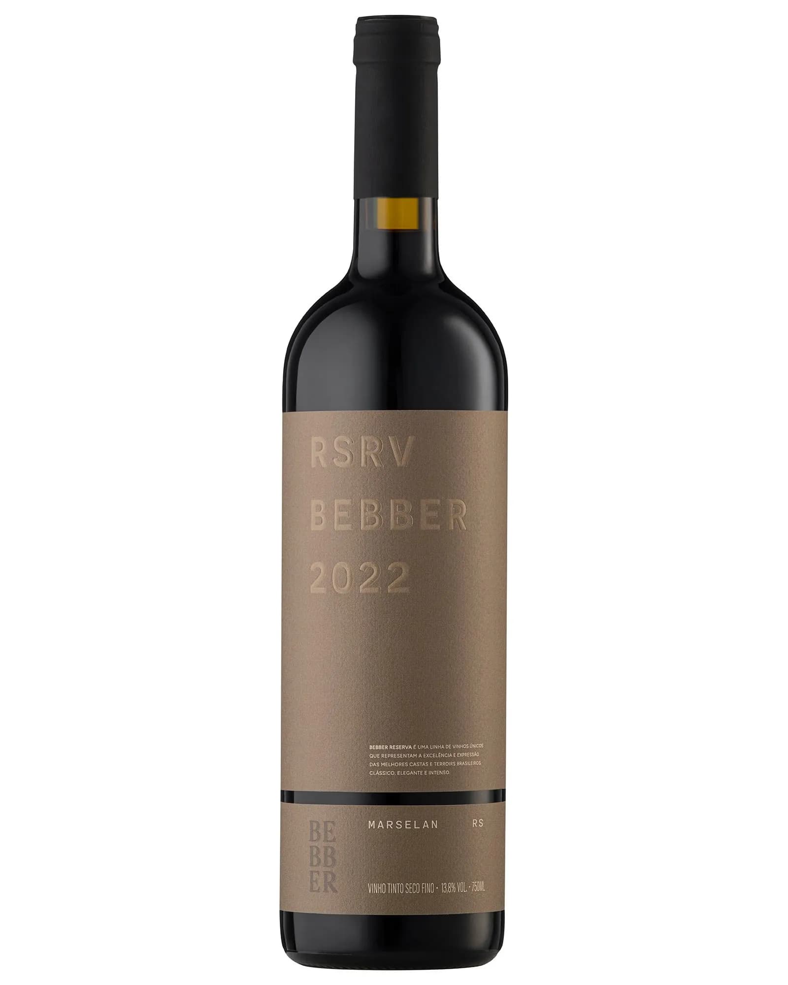 Vinho Fino Tinto Seco Bebber Reserva Marsellan