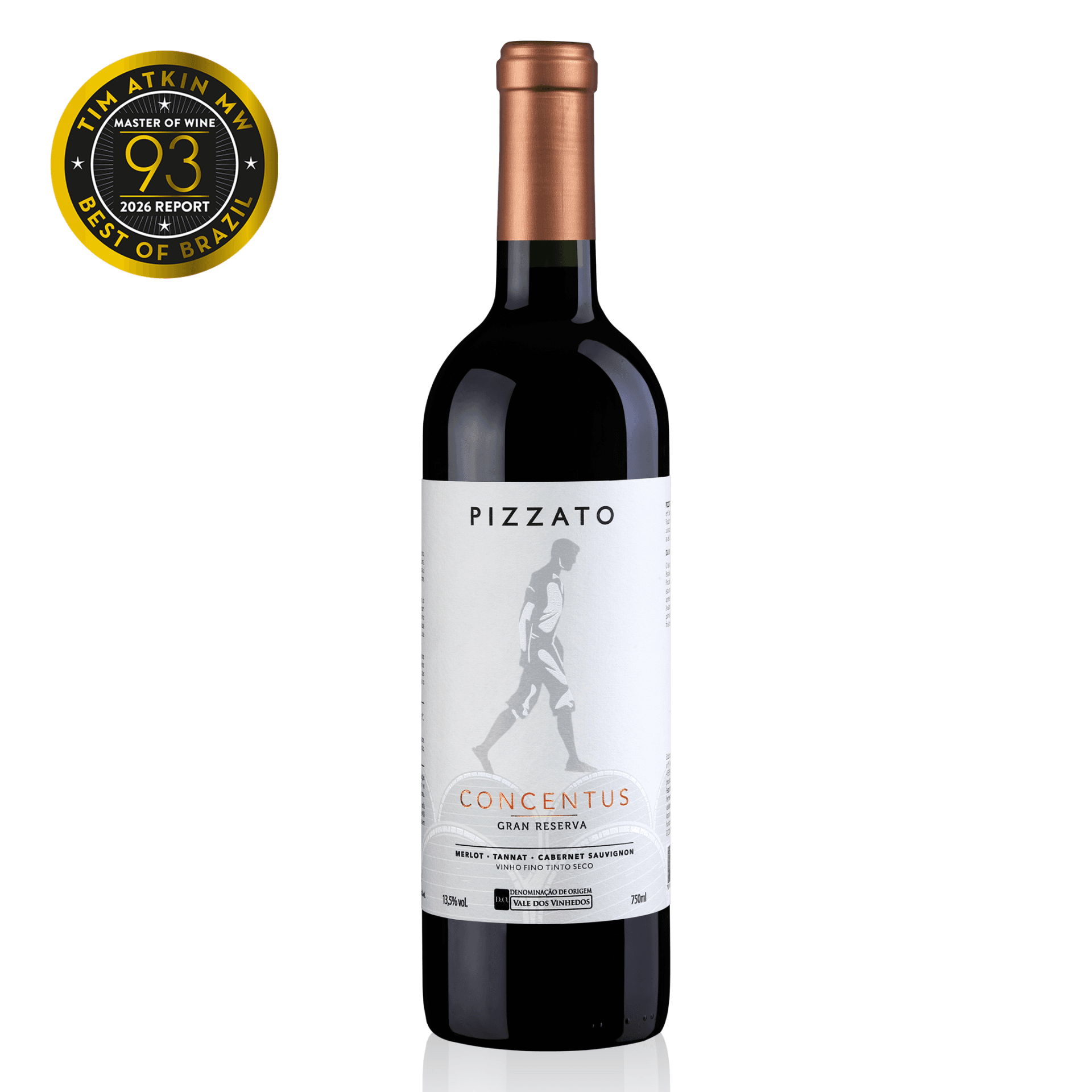 Vinho Fino Tinto Seco Pizzato CONCENTUS Gran Reserva 2022 D.O.V.V.