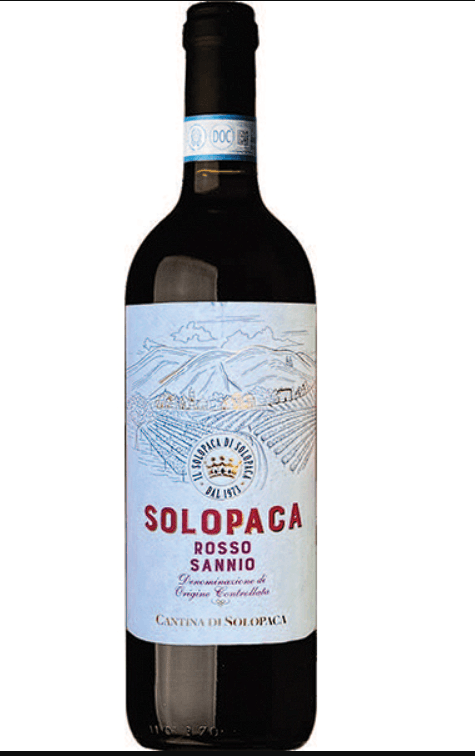 Vinho Fino Tinto Seco Solopaca Rosso Sannio Originale DOC