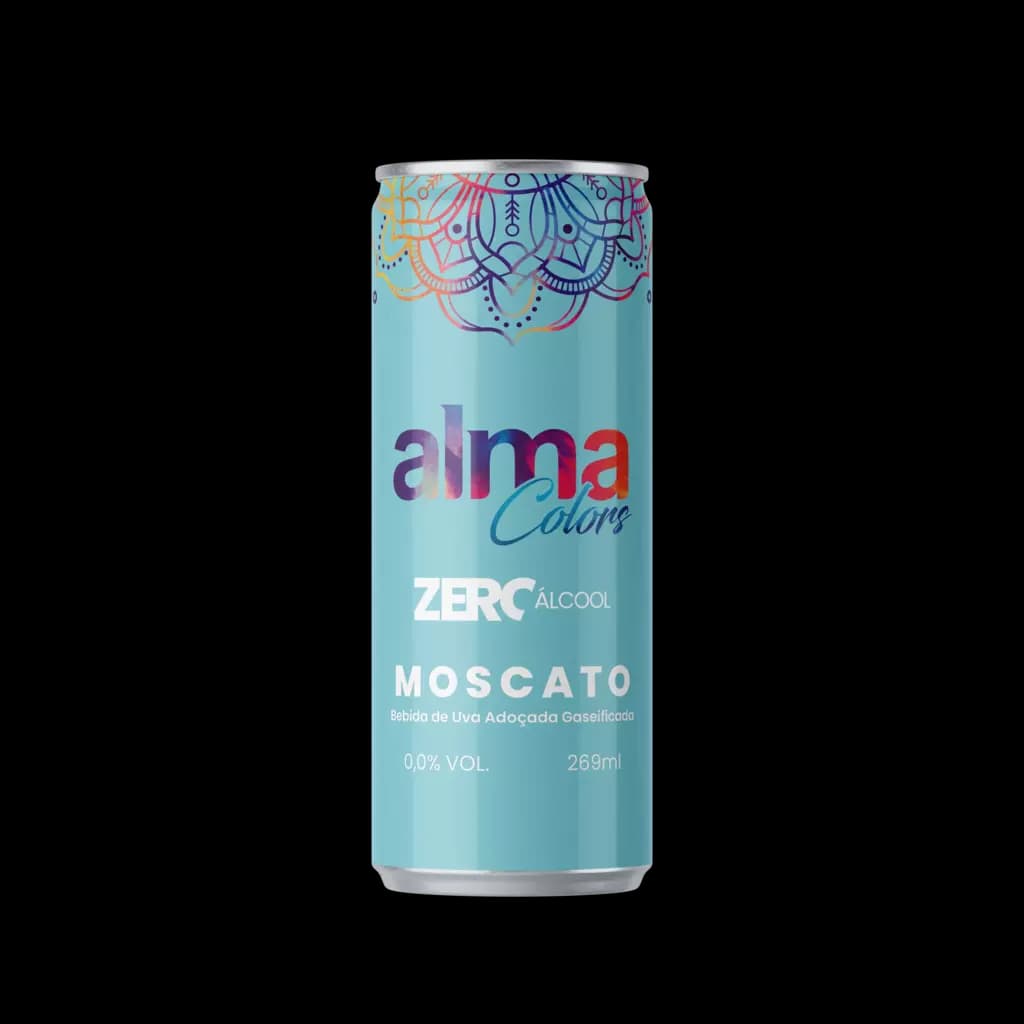 Vinho em Lata Alma Colors Zero Alcool