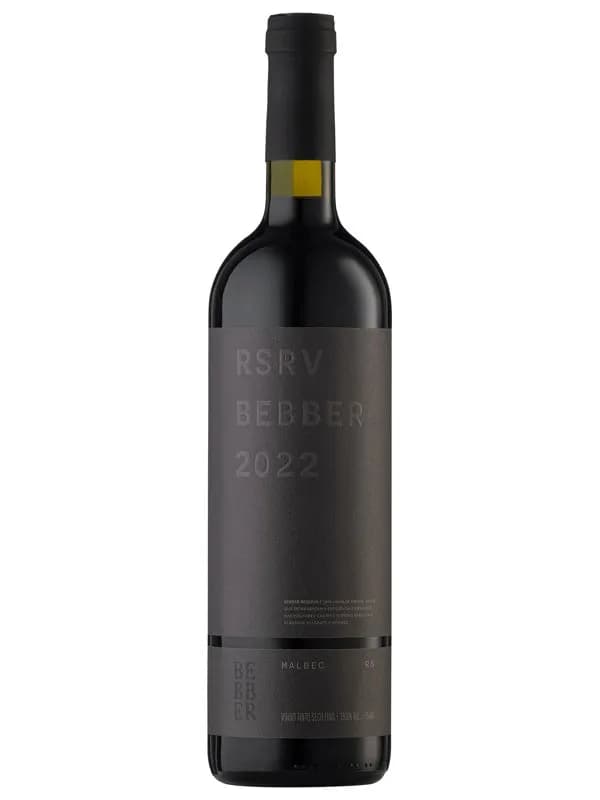 Vinho Fino Tinto Seco Bebber Reserva Malbec