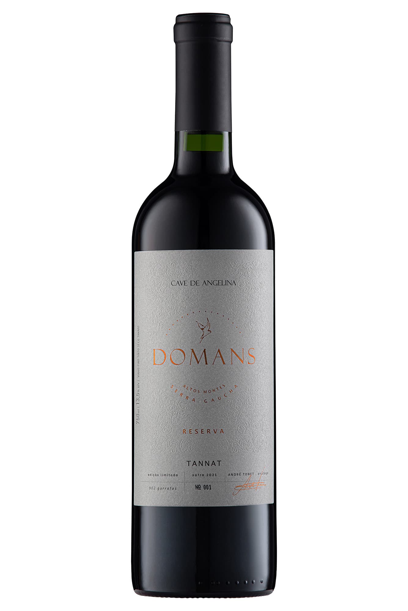 Vinho Fino Tinto Seco DOMANS RESERVA TANNAT